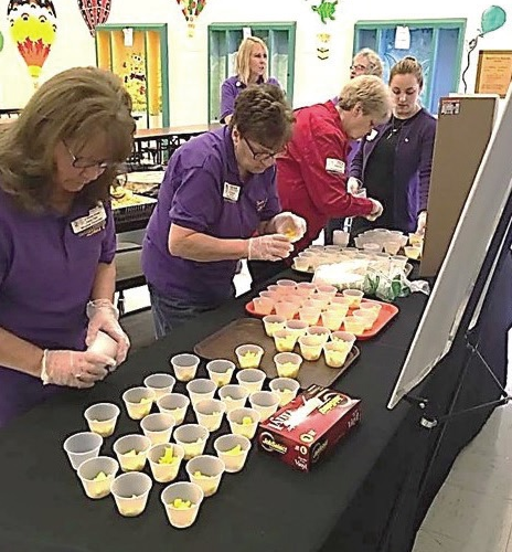 The Town Of Dover Lions prepare to serve students