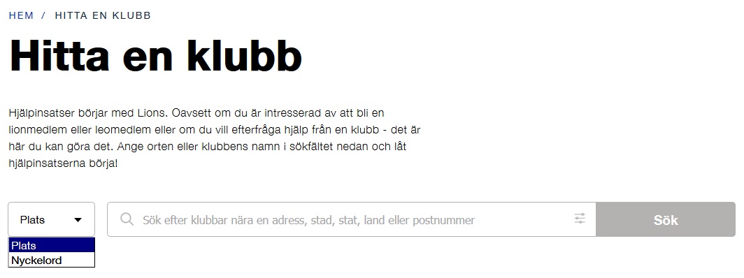 Club Locator