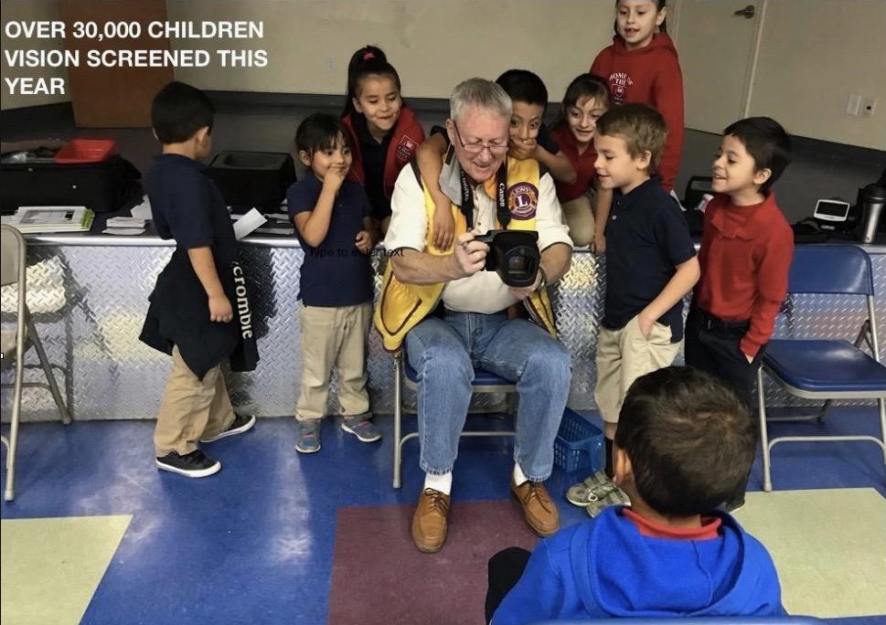 Over 30,000 children vision screened this year