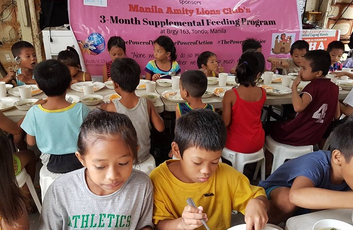 Manila Amity Lions Club feeding project