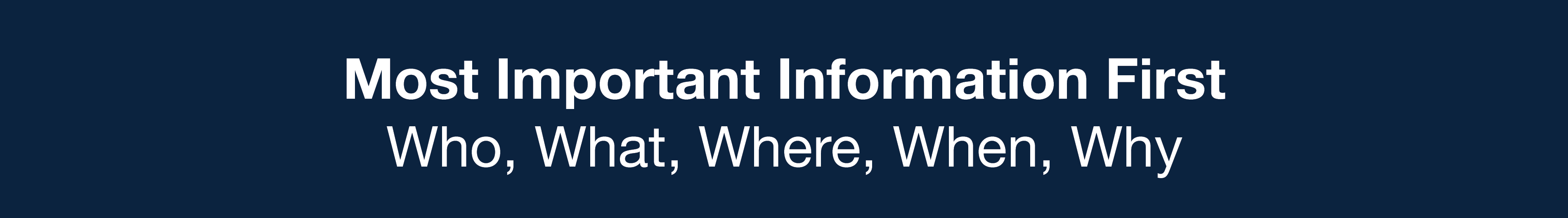 Infographic header