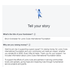 Tell Your Story